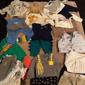 0-3 Baby boy clothes bundle